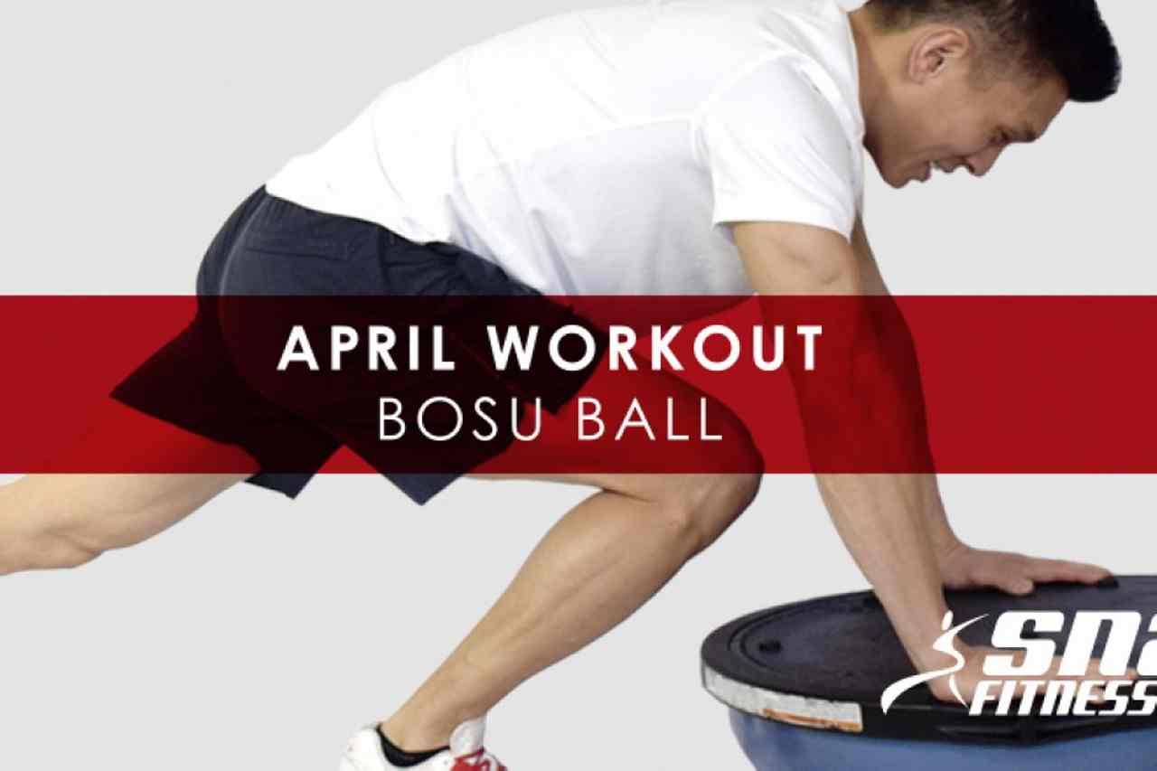 Full-Physique Bosu Ball Exercise