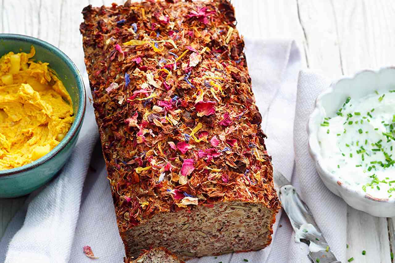 Gluten-Free Protein Bread with Herb Quark Recipe