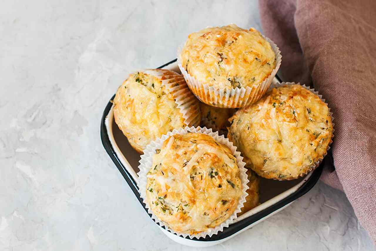 Luke Hines' Gluten-Free Savoury Breakfast Muffins