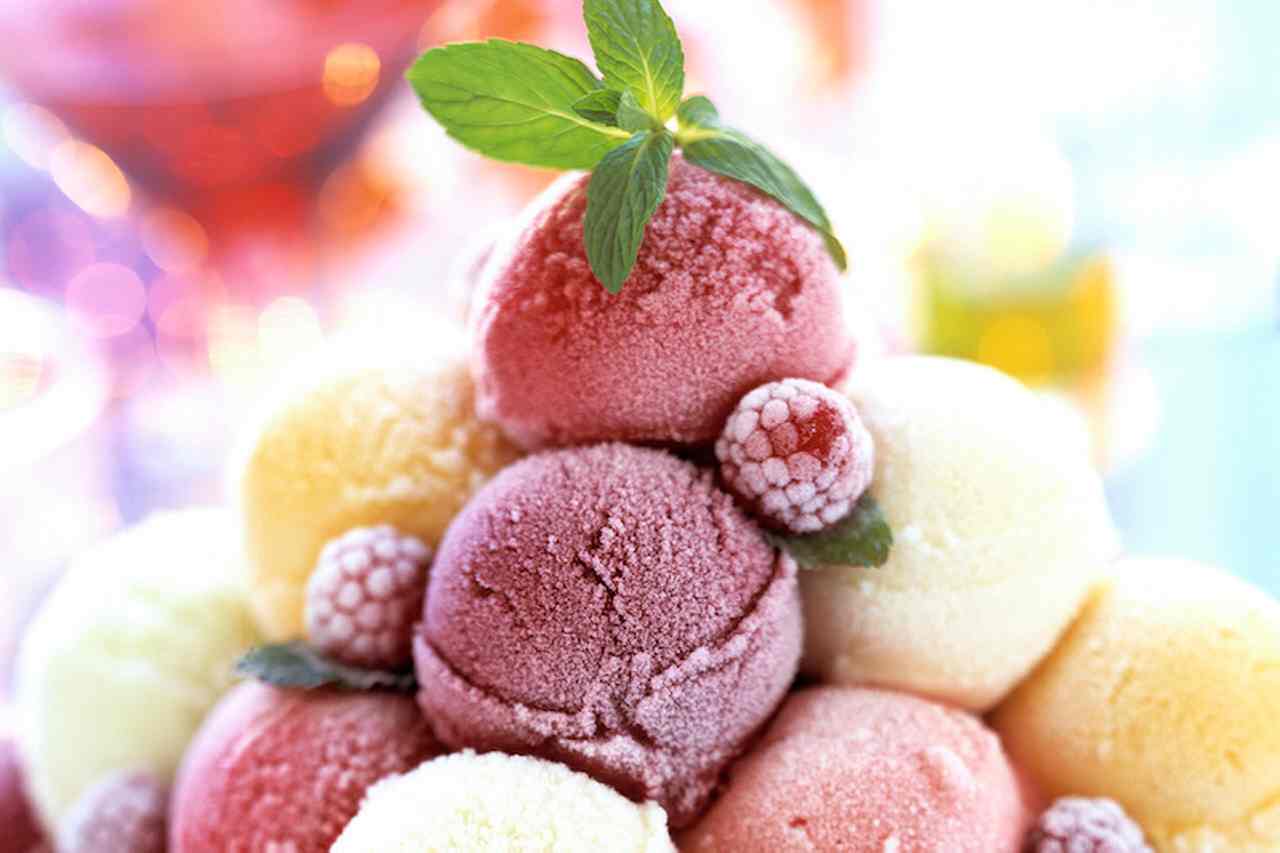 Simple and scrumptious vegan sorbet ball pyramid recipe