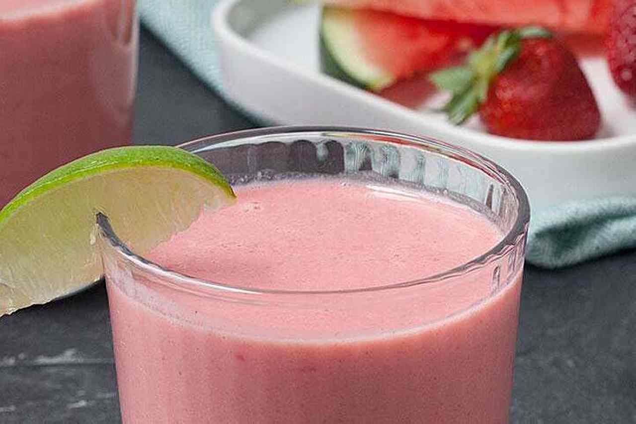 Watermelon-Strawberry Smoothie