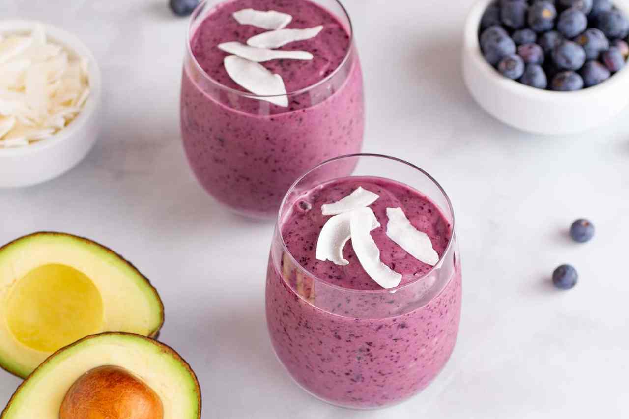 Blueberry & Avocado Smoothie